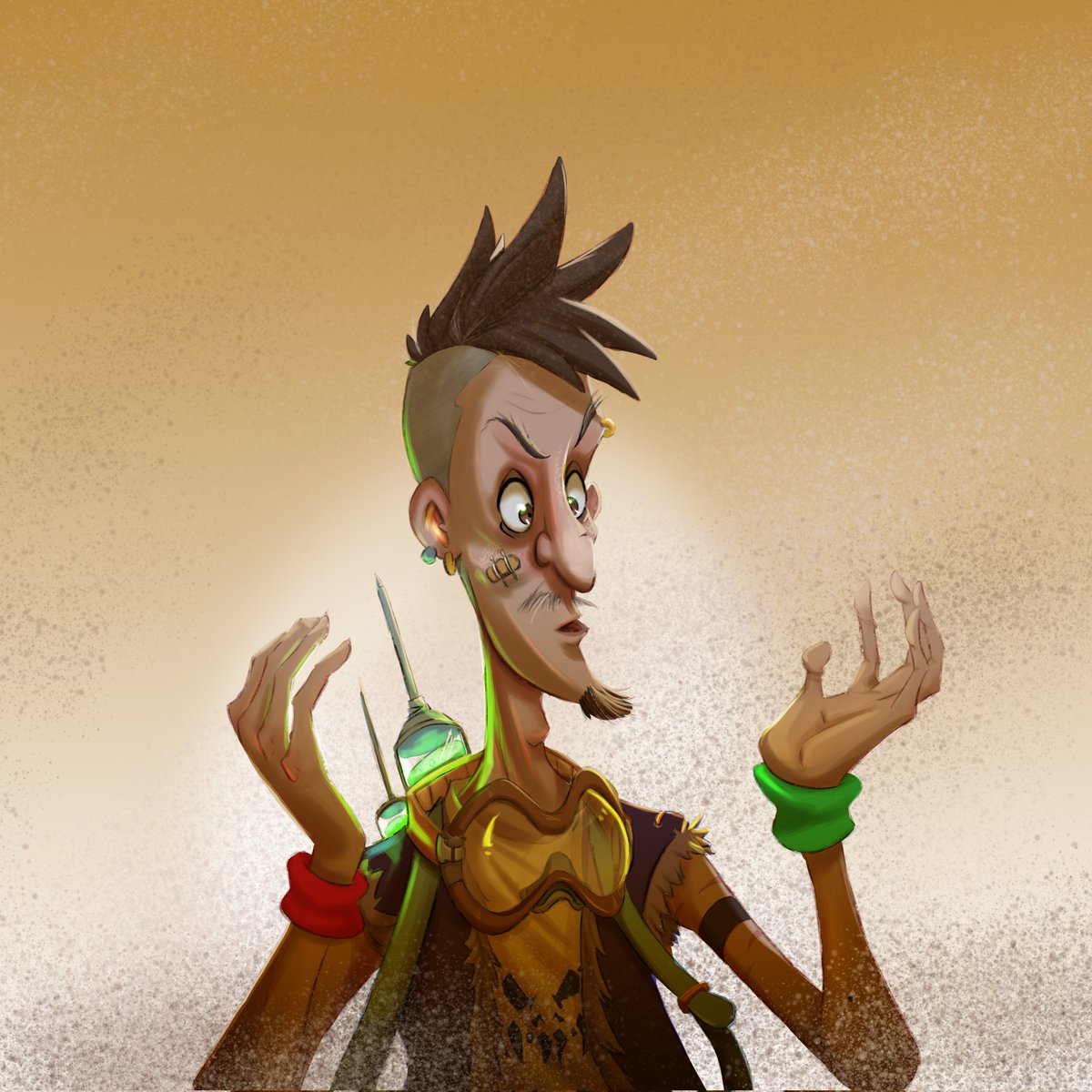 DreamsInk92's tweet photo. Tardé, pero aquí está al final terminado.
Punky yonkie 💉 https://t.co/LvUcTLbtiY