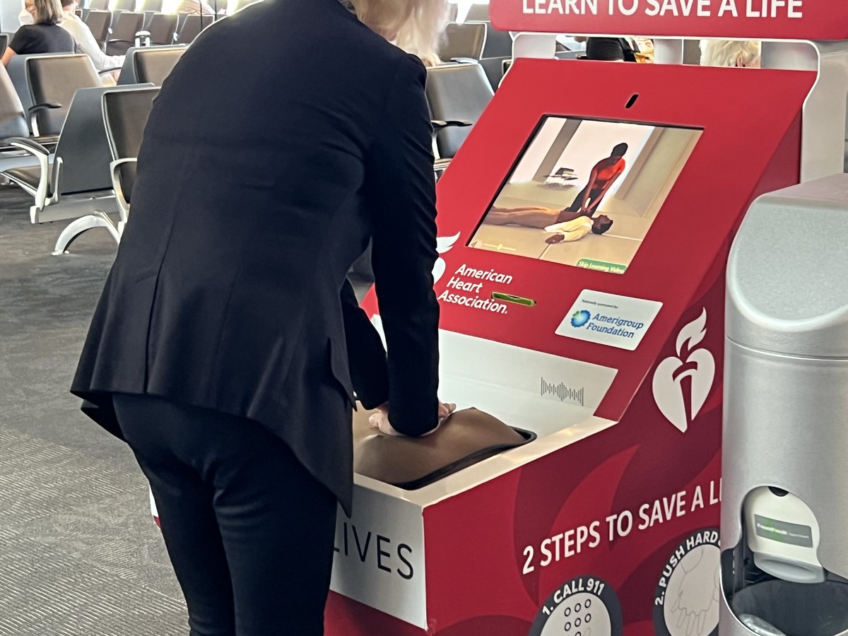 As you travel this holiday season, take 5 minutes and let board-certified physician and celebrity influencer <a href="/RealDoctorMike/">Dr. Mike Varshavski</a> teach you the 2 simple steps of Hands-Only CPR. Stop by one of the two Hands-Only CPR kiosks at <a href="/INDairport/">Indianapolis International Airport (IND)</a> and learn how to save a life.