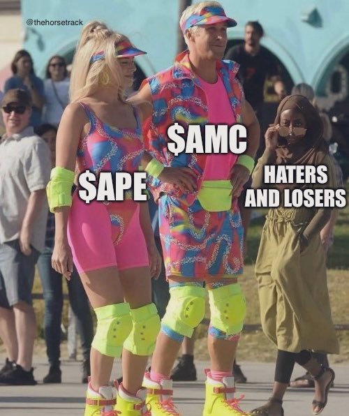 No one else can make being down bad look so hot $AMC $APE
