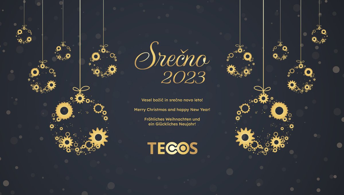 We wish you abundant health, happiness, genuine relationships, business success, good collaborations and bold decisions.
All the best in 2023!

Yout #TECOSteam