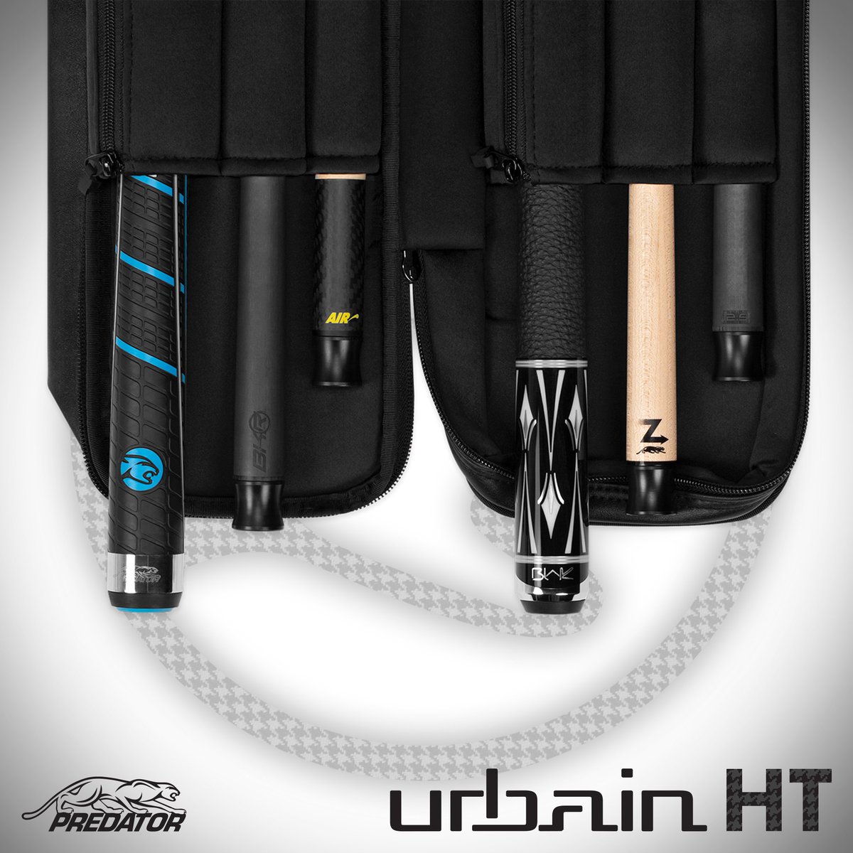 PredatorCues's tweet image. A butterfly case to show off your favorite cues. 😎
Own the Night in Style with Urbain Houndstooth: predatorcues.me/3VhAvKm
#PoolCueCase #Houndstooth #PredatorUrbain  #PredatorCues