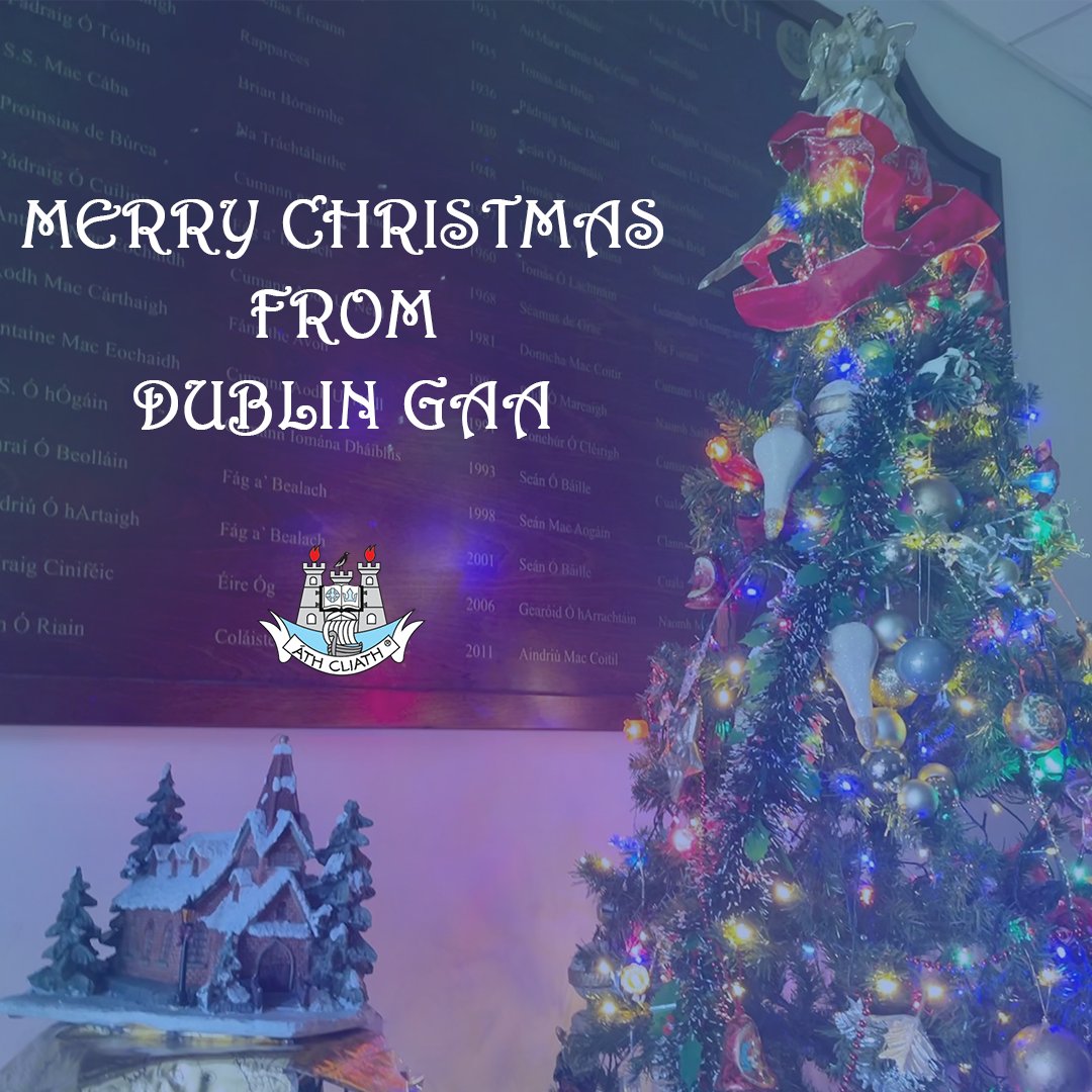 Dublin GAA on Twitter "Merry Christmas from everyone at Dublin GAA 💙🎄