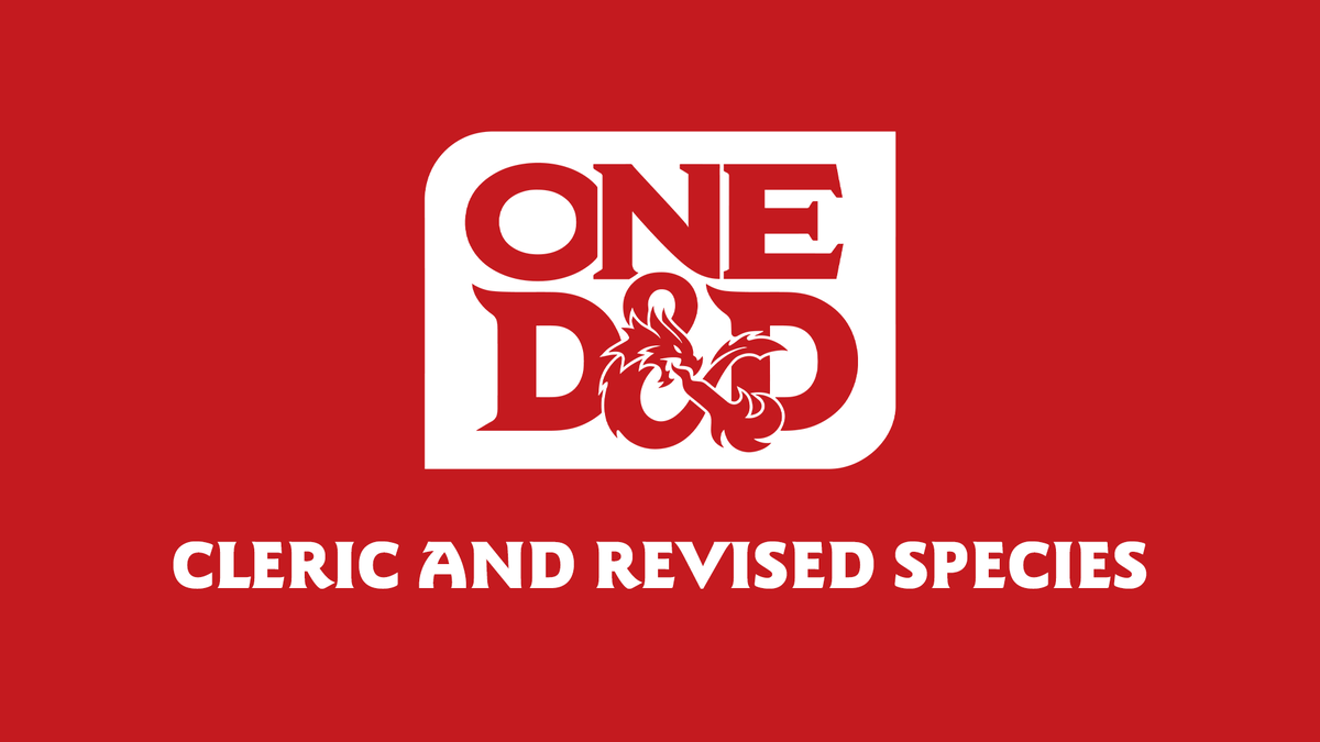 DnDBeyond's tweet photo. This is your chance to help shape the future of #DnD! ! The Clerics &amp; Revised Species survey is available today. 

Take the Survey Now: https://t.co/ZcJw8F0RM5 https://t.co/14pbuiSP3l
