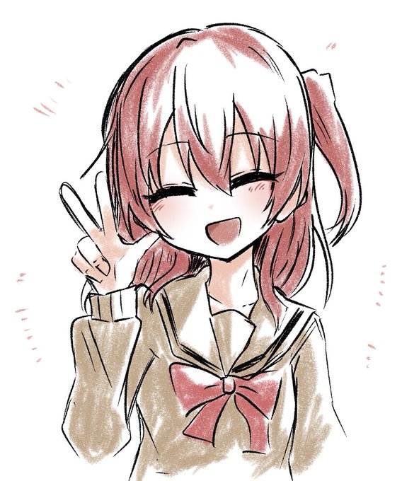 我慢できずに描いた喜多ちゃん 