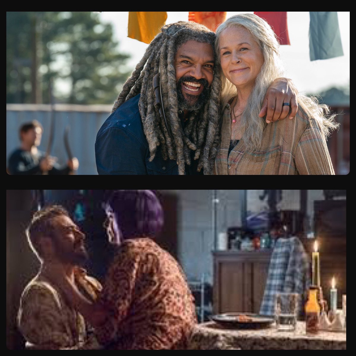 DeadCityAMC's tweet photo. End of 2022 Ship Poll. Vote and Have Fun!🎉 #TWD #TWDFamily #TheWalkingDead 

Round 1: #Carzekiel vs. #Nucille https://t.co/ENitkaQklz