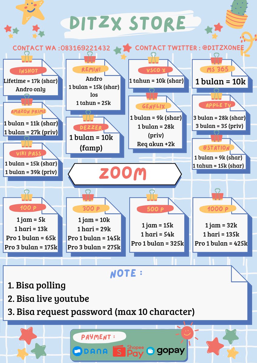 chlan | jual netflix dll ya gess tweet media