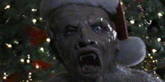 VideoHighdotpod's tweet photo. What’s more Christmas than Nazis building an anti-Christ master race by forcing an incest born virgin with visions of swastika boobs dancing in her head to mate with an Elf from Hell? Add a dash of Grizzly Adams as an down and out mall Santa, and you got ELVES (1989).

Well, elf. https://t.co/cemMMVCpPF