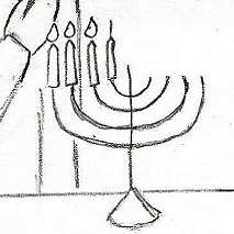 LifeWithDedee's tweet photo. Hey @DCComics , for reference a Chanukiah Menorah (the one we use on Hanukkah) has this many staffs. I appreciate the effort, but your track record of having 7-staffed menorahs has continued into this year. https://t.co/2HbBZdsNMi