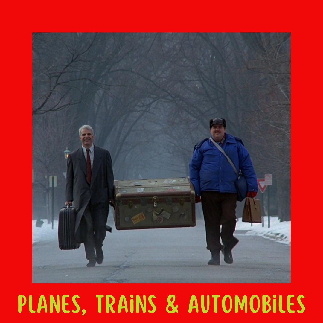 Planes, Trains & Automobiles (1987) is next on our list of winter wonderlands from '80s films! ❄️

Someone please get Del some wheels for that dreadful trunk!

#80smovies #80sfilms #planestrainsandautomobiles #winter