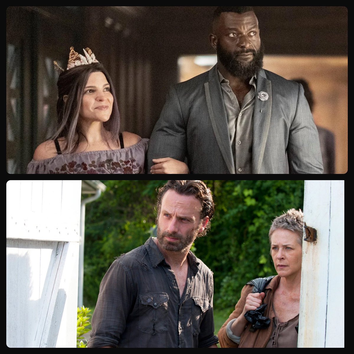 DeadCityAMC's tweet photo. #Princer vs. #Carick #TWD https://t.co/GxgZrIpCWX