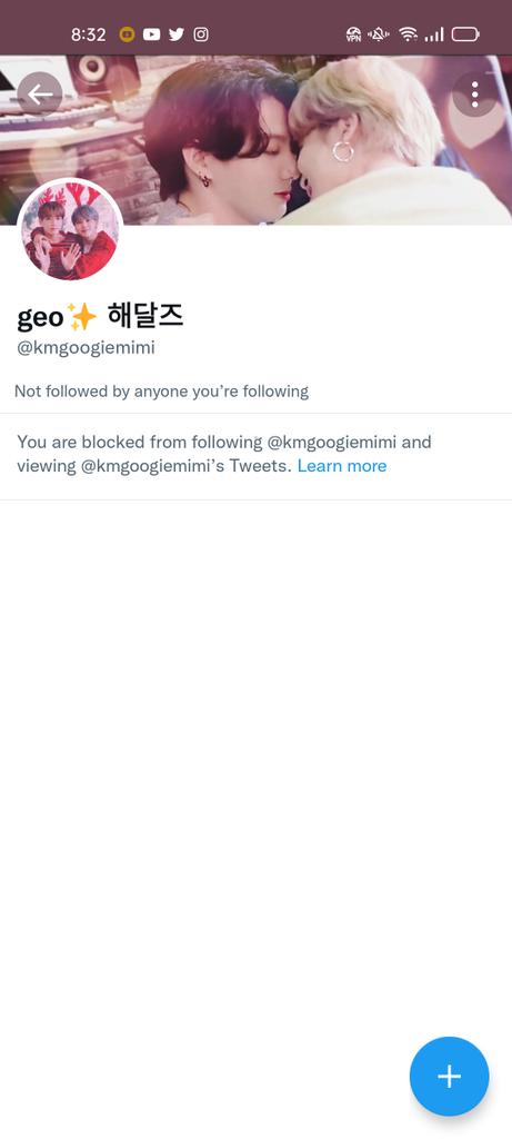 HYYH_2005's tweet photo. @KookieH44448675 I don't know if I followed her one's i just was searching for this acc and just saw she blocked me....lol jikook are just friends I'm not saying that for anything i just hate this person cus they actually do not like BTS, not even Jimin or Jungkook if u think about it very well! https://t.co/IkPAekqphc