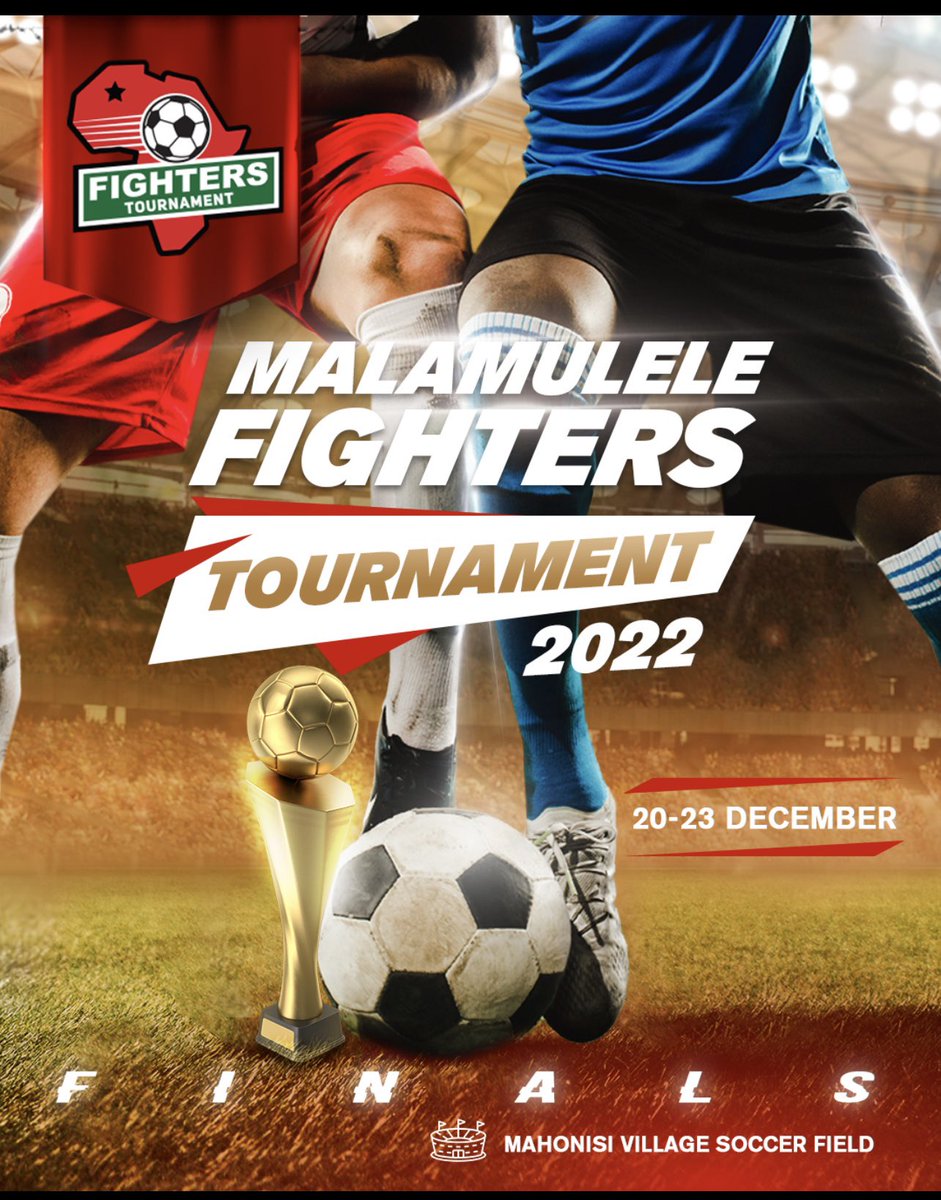 FloydShivambu's tweet image. FIGHTERS TOURNAMENT FINAL DAY FIXTURE: 23/12/2022:- 
SEMI FINALS:
1. Royal Classic V Mukhomi Real Madrid: 9h00.

2. Phugwani Shinning Stars V Real Fighters: 11h00. 

Losers Final : 13h00. 

Finals: 15h30.
It’s so far so good!