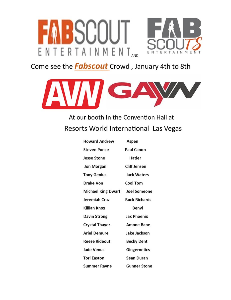 FabScout On Twitter Come See Us In Vegas fabscout-on-twitter-come-see-us-in-vegas