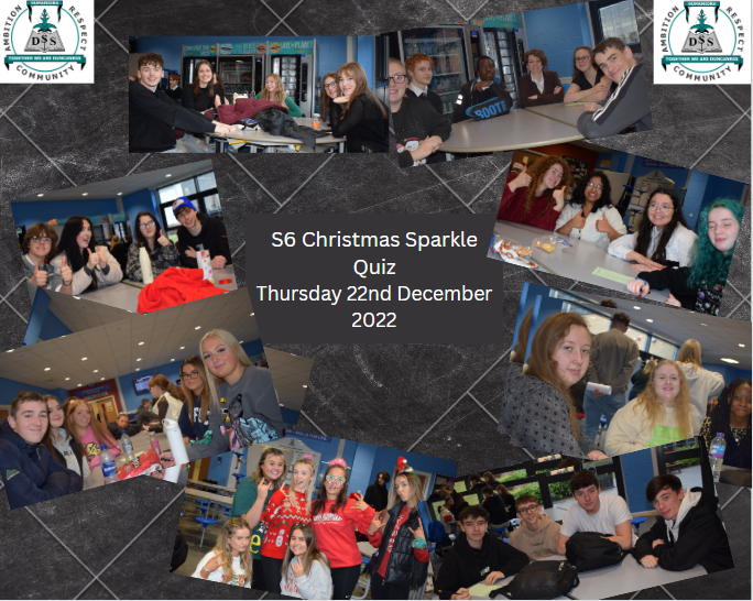 MrJSlaven's tweet photo. What a fantastic turnout for this afternoon's @DuncanrigScndry S6 Christmas Sparkle Quiz Afternoon. A huge well done to all of the teams! Who knew they could be so competitive? (1/3) https://t.co/ibcwLP6Mdz