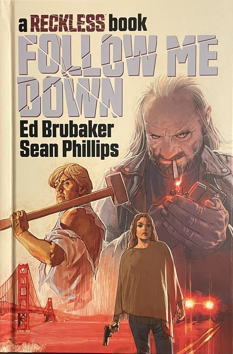 Another great graphic novel in the Reckless series by Ed Brubaker and @seanpphillips. These guys do the best Noir comics in the business. #onekillercomic