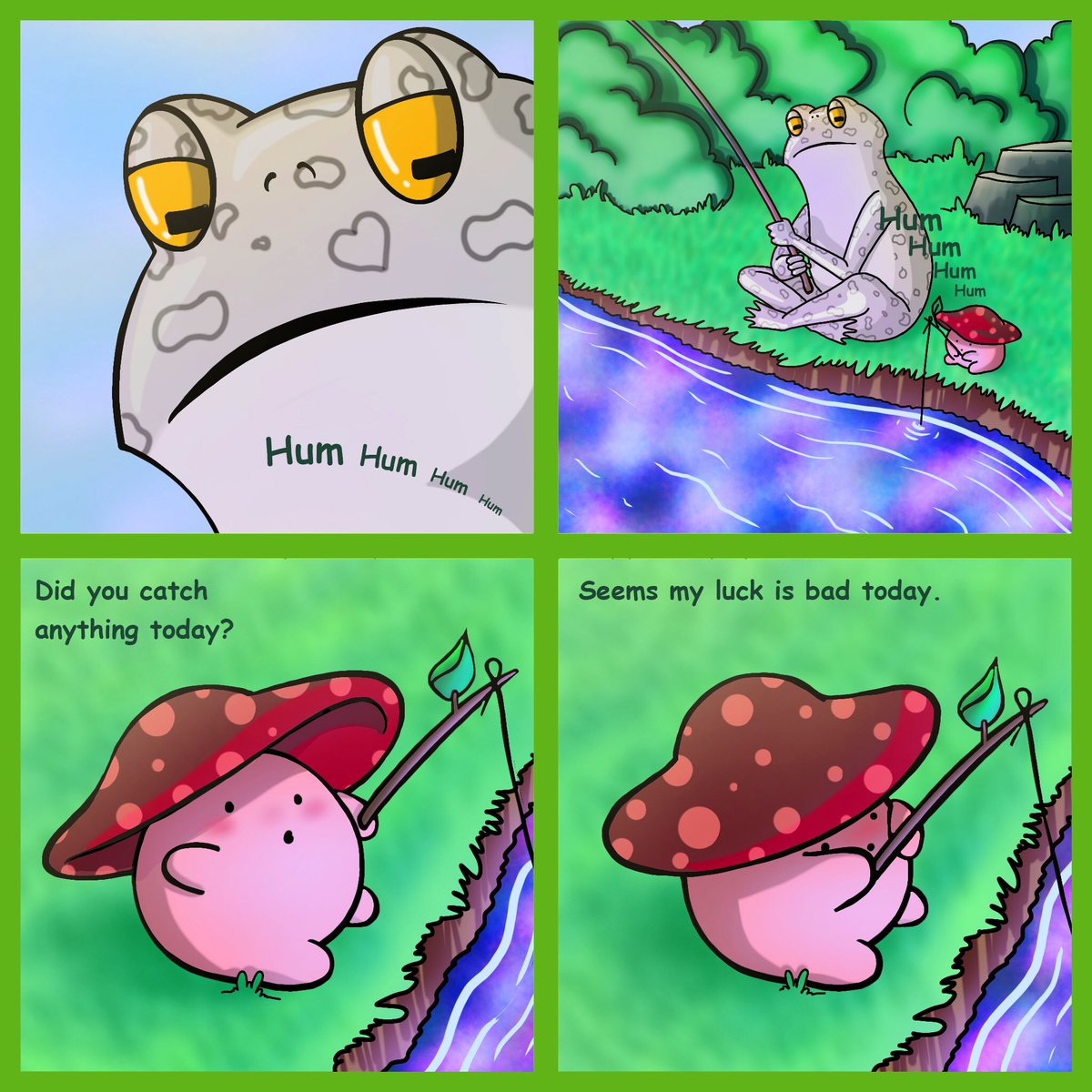 Mellow is depressed 🫠💚