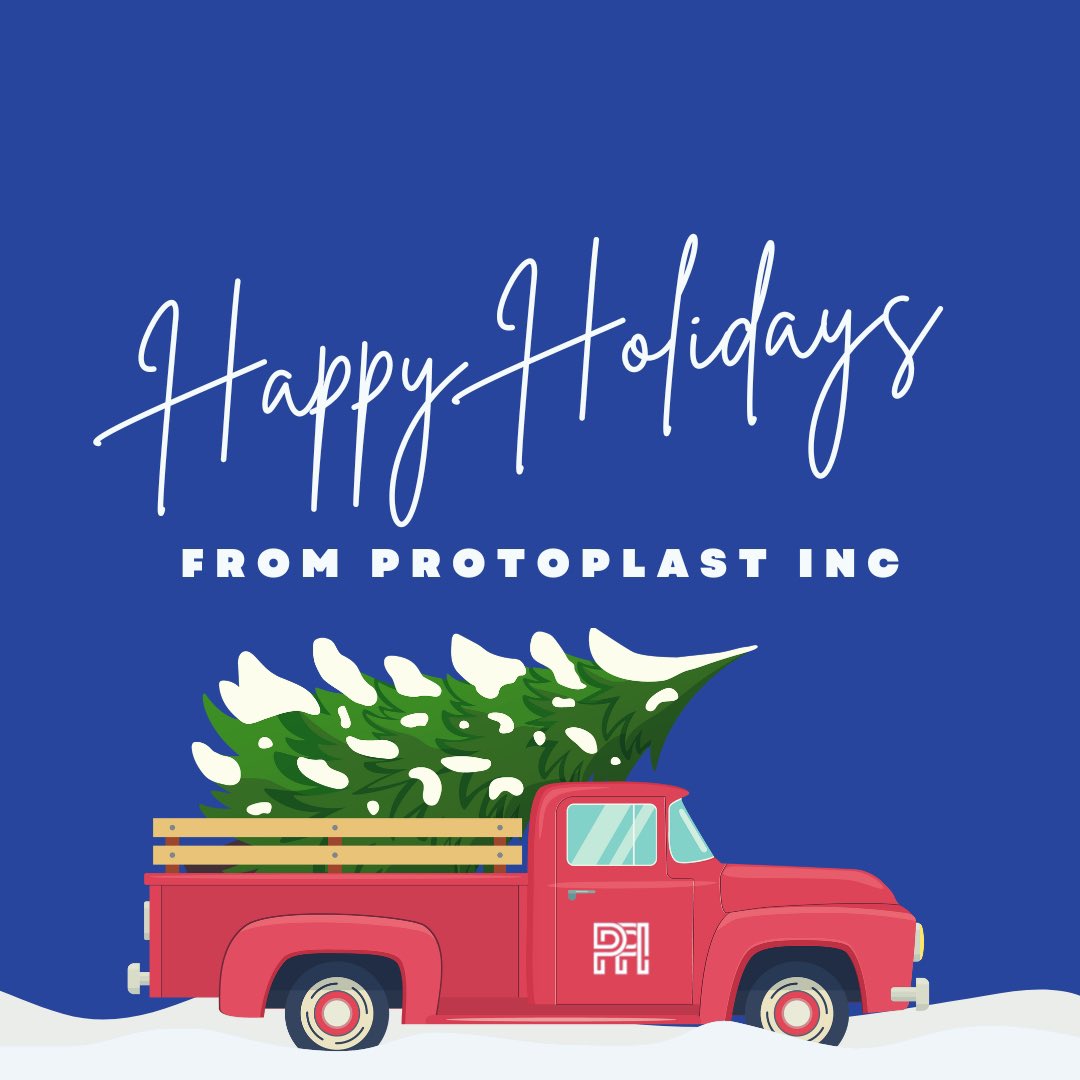 Protoplast_Inc's tweet photo. We wish our team members, community, partners, suppliers, and everyone a Happy Holiday season!
#protoplast #protoplastinc #canadianmanufacturing #coburg #coburgontario #plastics #manufacturing #innovation #environmentalawareness #buildingtomorrow https://t.co/w2a3n0uvp3