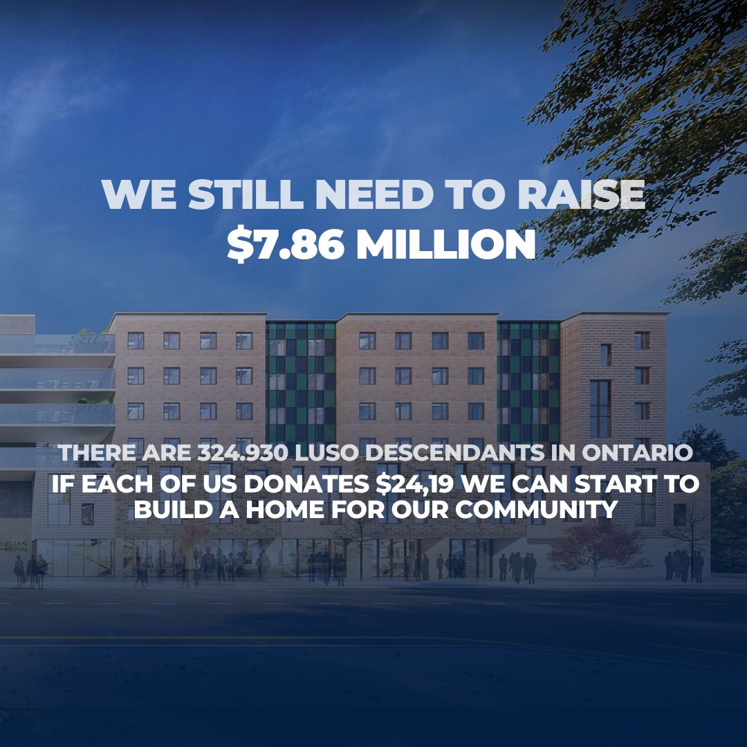 MagellanCF's tweet photo. We still need to raise $7.86M. According to a 2016 census, 324 930luso descendants live in Ontario. If each donates $24,19 we can start building.

Every contribution counts! Let's #BuildTheirHome https://t.co/Tuw8Nkf0hb