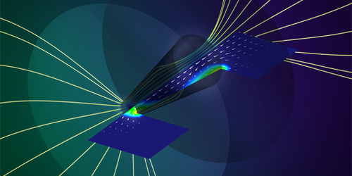 PhysRevLett's tweet photo. A new generation of nanopumps drive a maximum flow of electrolyte solution through cone-shaped nanopores when the driving frequency reaches a calculated resonance of about 7 MHz
Letter: https://t.co/3JDFn6jYaR
Synopsis: https://t.co/CGkPdQRVNa https://t.co/u7BInft5WF
