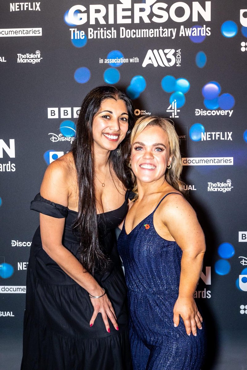Jasleenks's tweet photo. The Grierson Awards 2022 for #AWWD #Aworldwithoutdwarfism presented by Ellie Simmonds. @Flicker_Tv https://t.co/K3ICe21egh