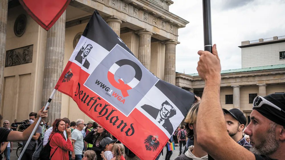 IronDicePod's tweet photo. ❗️ NEW SHOW ❗️
Strap in as we dive into the plot to violently storm the parliament, reinstate the German Empire and the weird world of Germany's self-declared Kings: https://t.co/ac2bHoPi2e