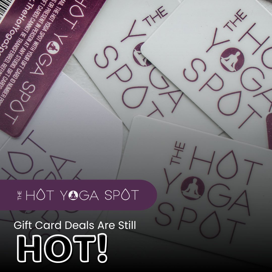 Our gift card sales are still happening! Whether you're needing a last-minute gift, or decided to give someone a little extra this year - we have some hot deals! 

Pay $150 for a gift card worth $165
Pay $250 for a gift card worth $280
Pay $350 for a gift card worth $400
