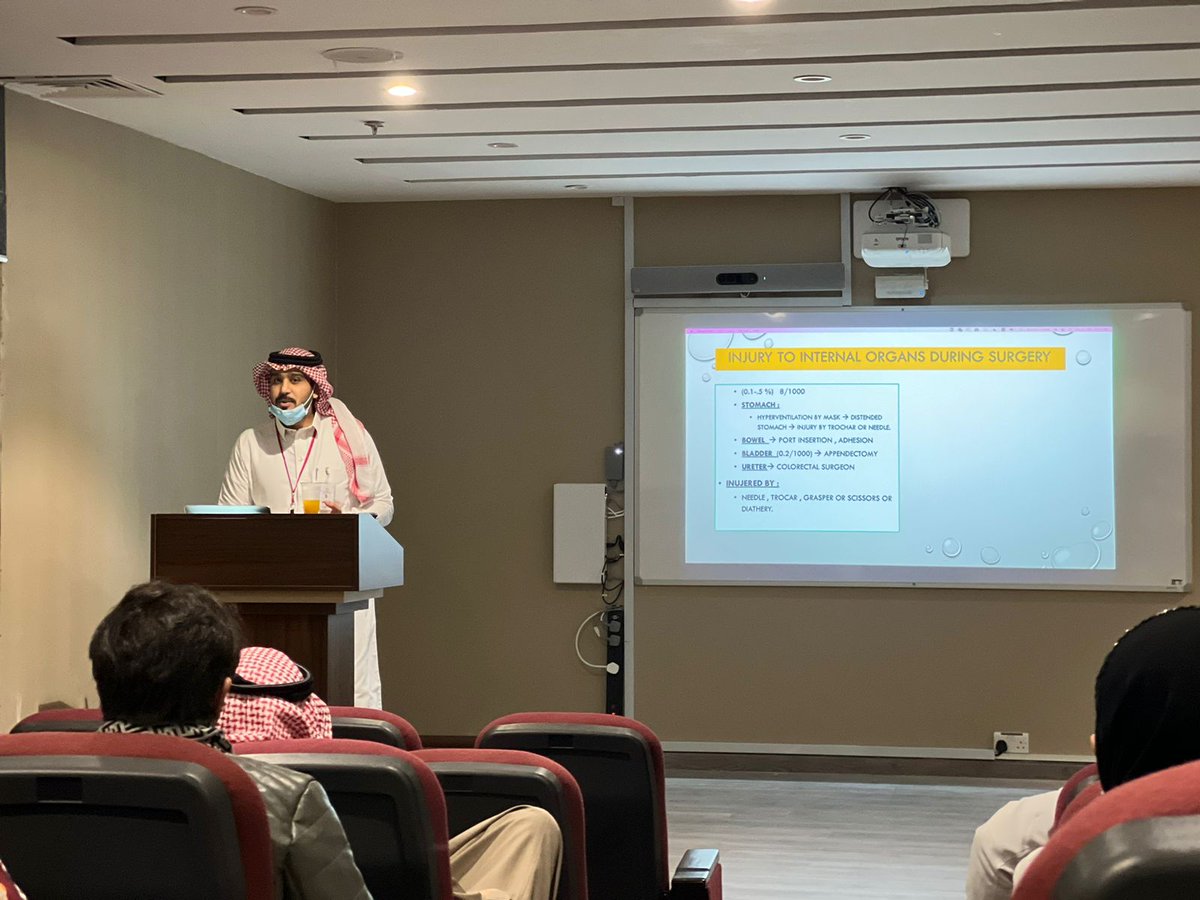 Dralrobia's tweet photo. أحد الأيام المفعمه بالحيوية والنشاط لدورة اساسية لزملائنا وزميلتنا الاطباء الجدد في برنامج الجراحةالعامة( دورة المناظير الجراحية) . كل الشكر والتقدير للمنظمين والاعضاء الاستشاريين المشاركين وكذلك الشكر موجه لإدارة الشؤون الأكاديمية والتدريب في مدينة الملك سعود الطبية. https://t.co/UgbQfo8Swz