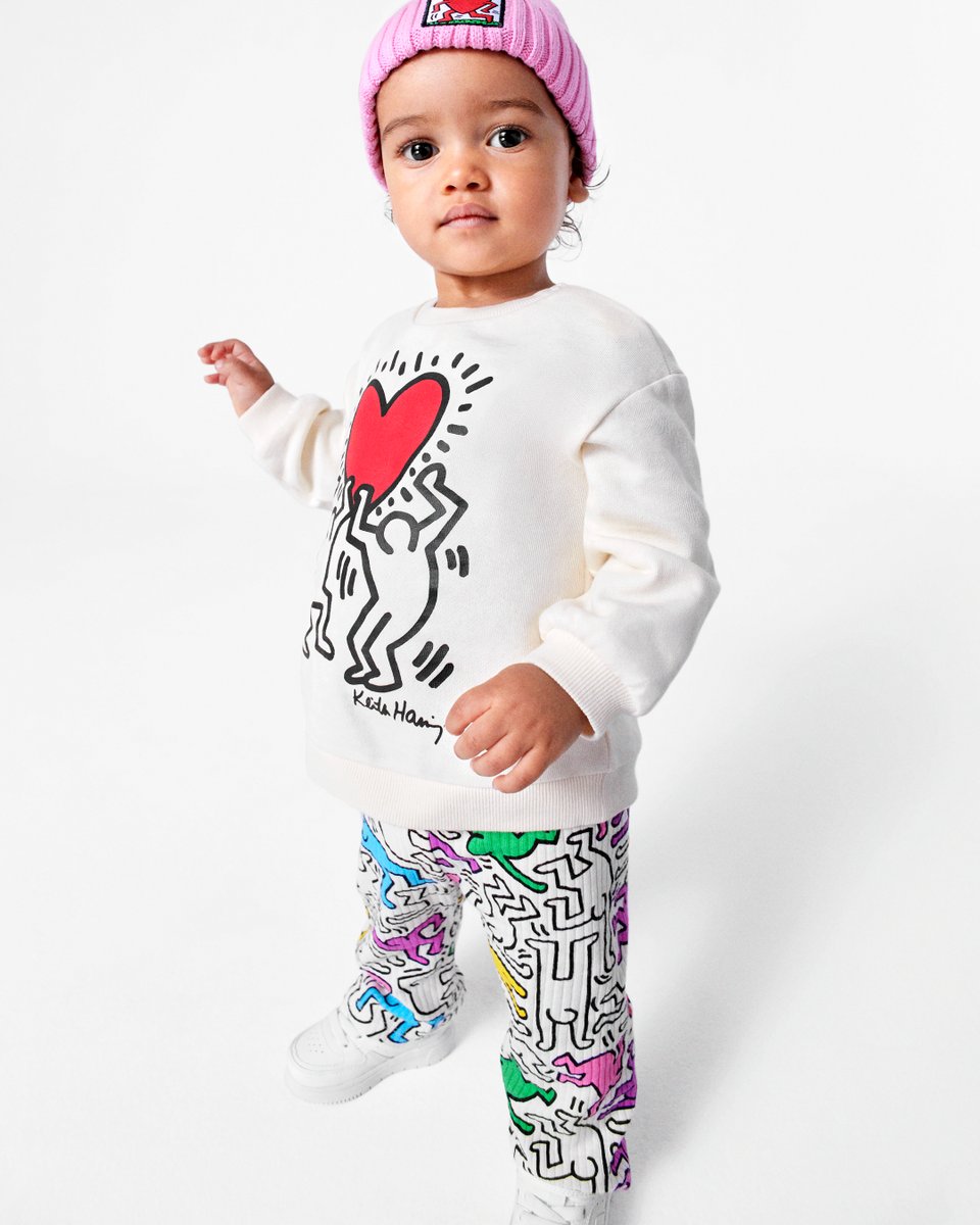 Cool and creative — tickle your baby’s imagination with our latest collab! Keith Haring x H&amp;M baby collection is available online only. 
Shop now ➡️ hm.info/60174Zunx
#HMKids