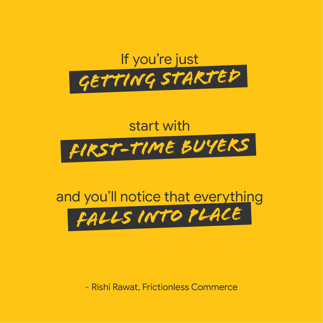 Optimize your site for repeat purchases all you want, but if you're not focusing on first-time buyers first, you'll have a hard time.

#firsttimebuyers #newcustomers #customers #ecommerce #ecom #websiteoptimization #seo #productpage #pageoptimization #messaging #copywriting