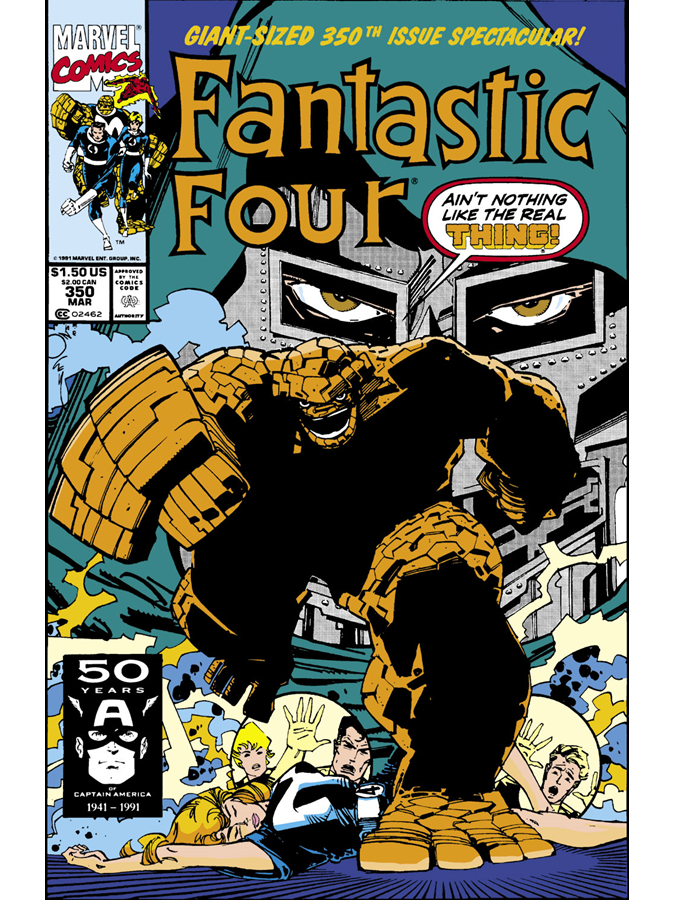 Classic Year One Marvel Comics on Twitter "Fantastic Four 350 cover