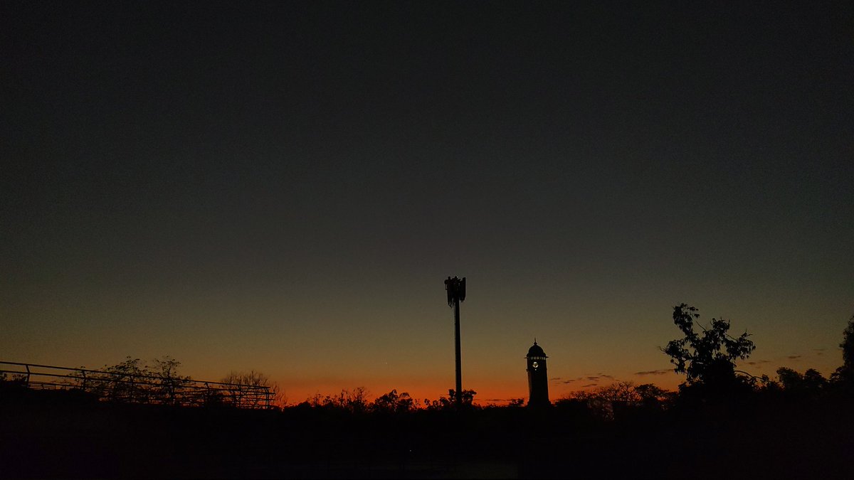 Winter Solstice dusk and Venus from Ahmedabad at 6.30 pm IST