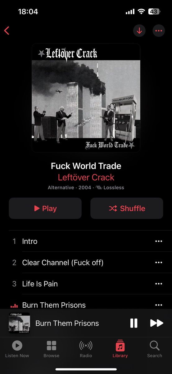 StevieRed80's tweet image. Listening to Leftover Crack for the first time in YEARS. Feels fucking great! #LeftoverCrack