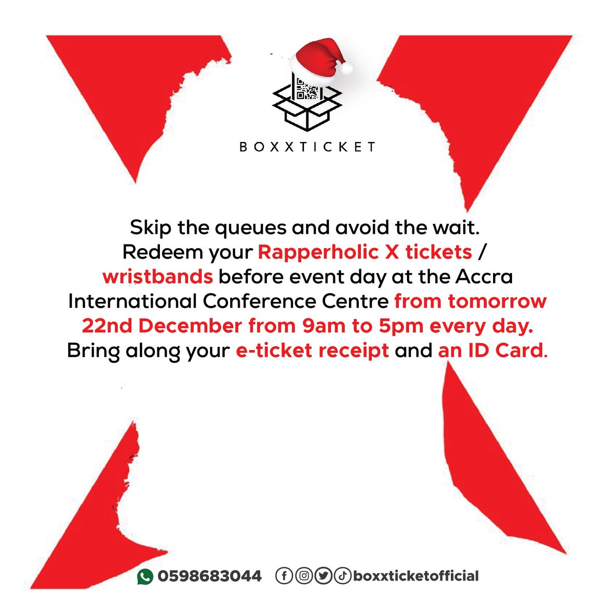 boxxticketoffi1's tweet photo. #rapperholicX #sarkodie #boxxticket #Trending #jamzalbum #BlackSherif #Ghana #22ndDecember #photooftheday #eventticketing . https://t.co/zc0NIUD5xQ