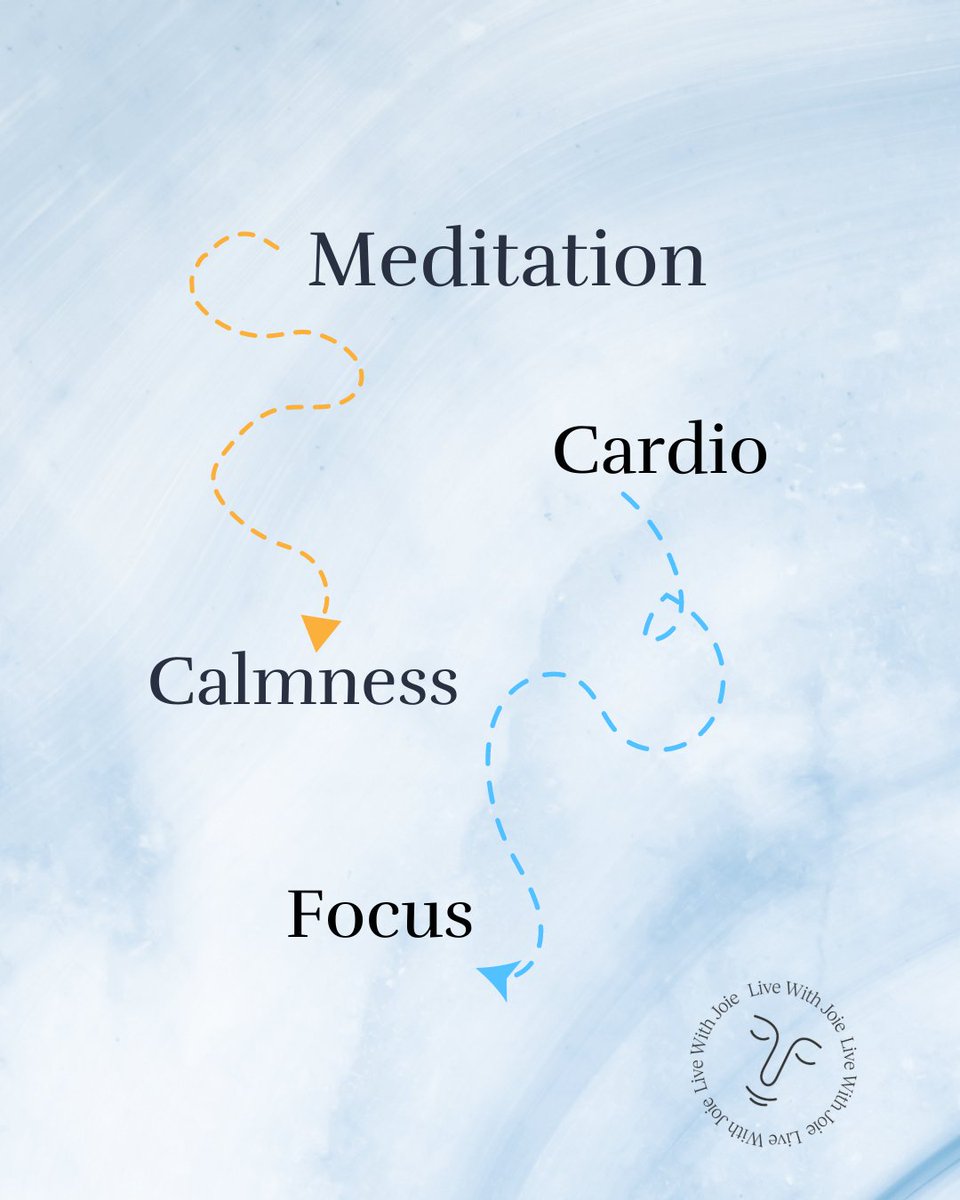 hello_njoie's tweet photo. Can't decide between a mindfulness meditation or a brief aerobic exercise?

Meditation increases calmness, restfulness, and balance. 

Cardio boosts energy levels, improves focus, memory, and cognitive attention. 

#mindfulness #meditate #wellness #research  #workout #exercise https://t.co/5XyM7TDvVW