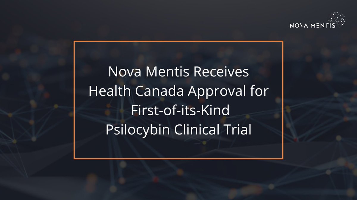 Restartlifeco's tweet photo. Nova is the first company in the world to conduct a human trial testing the efficacy of psilocybin on adults with #fragileX.

We're eager to gather the necessary clinical data to develop a new therapy to help improve the symptoms of #autism. https://t.co/gmUTRH5aZE 

$NOVA $NMLSF https://t.co/mliFOOW5Lo