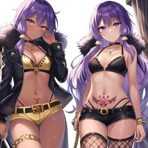 おたく君のちんちんに厳しいギャル姉妹の結月ゆかりをaiくんに描いてもらった。多分連続射精で全身に精液ぶっかけるか使用済みゴムで腰みのが作れるまで射精するまで顔騎と騎乗位を止めてくれない 