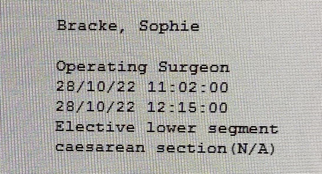 First caesarean section today as primary surgeon - so so special, and am absolutely loving my job. O&amp;G is exciting, stimulating, and fulfilling 🥰Ya gal came far since passing out watching abdominal surgery as a 5th year medical student 😬