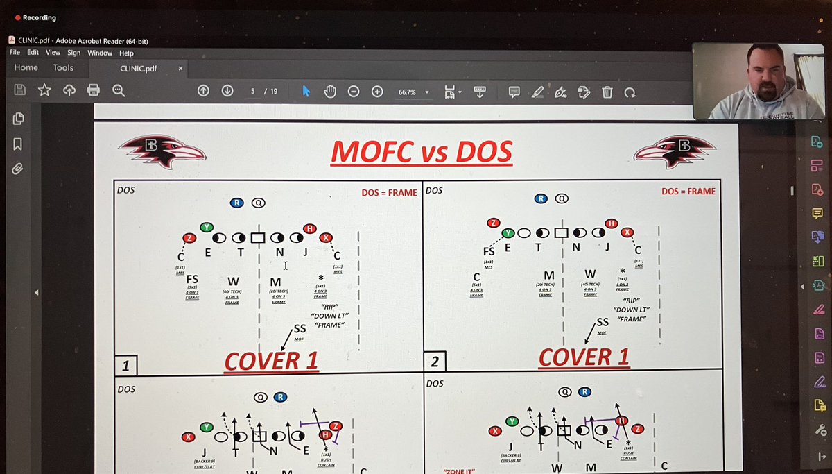 CoachColonia's tweet image. Coach @CoachCogan talking defending different formations in depth at the ICC