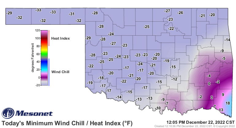 NWSNorman's tweet image. It&apos;s cold out there. #Analysis