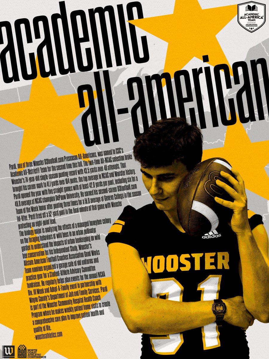 It's an honor to be selected as an Academic All-American by <a href="/AcadAllAmerica/">Academic All-America®, selected by CSC</a> !
On-field production and effort in the classroom should always go hand-in-hand
Looking for a home next season as a grad transfer, DM is open and 2022 film is in my bio!