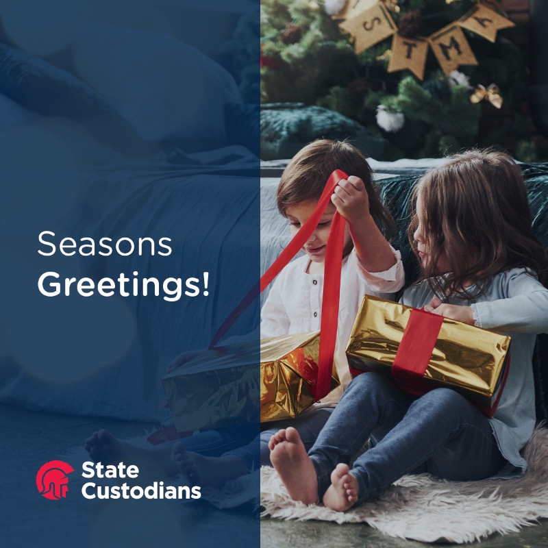 From the team here at State Custodians, we wish you all a very happy and safe holiday season! 🎄🎅