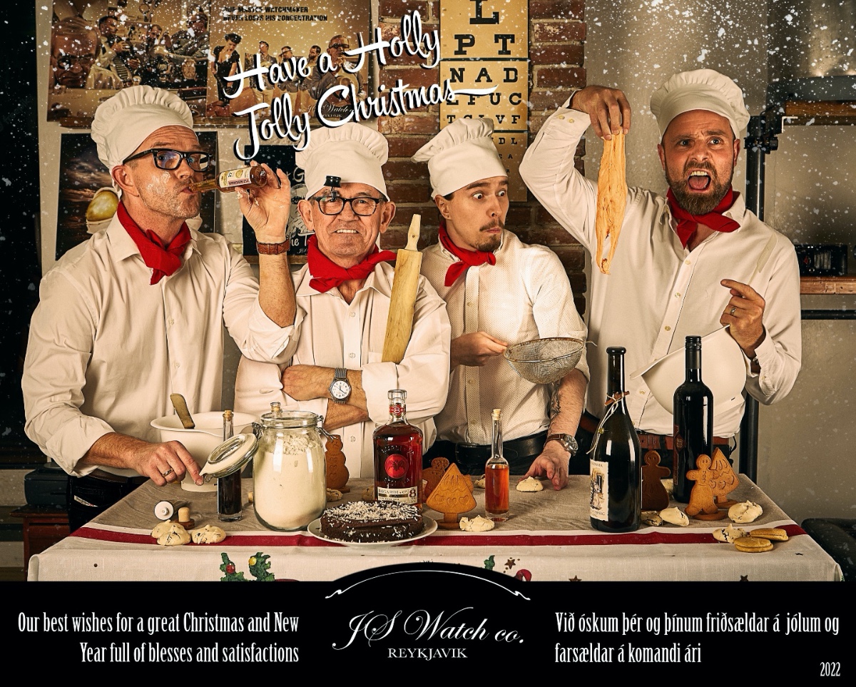 If you can’t change the world with Christmas cookies, then how can you change the world?

Merry Christmas from your friends at JS Watch Co. Reykjavik! 🎁🎅🎄