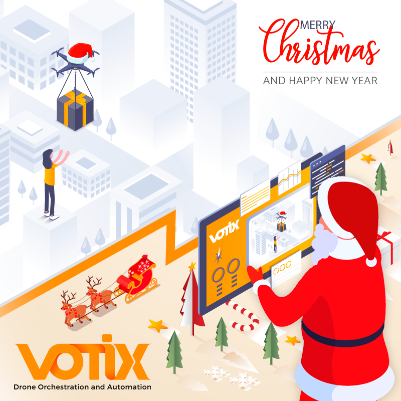 May the joy and peace of Christmas be with you. We at VOTIX wish you a blessed 2023, with many beyond visual line of sight drone operations.

#droneautomation #droneorchestration #drones #drone #automation #tech #dronemanagement #bvlos #dronebvlos #merrychristmas #happynewyear