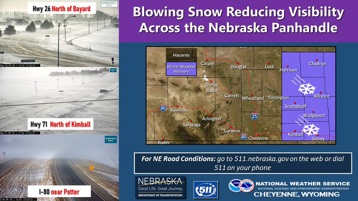 NWS Cheyenne on Twitter "1130 AM Dec. 22nd Winter Weather