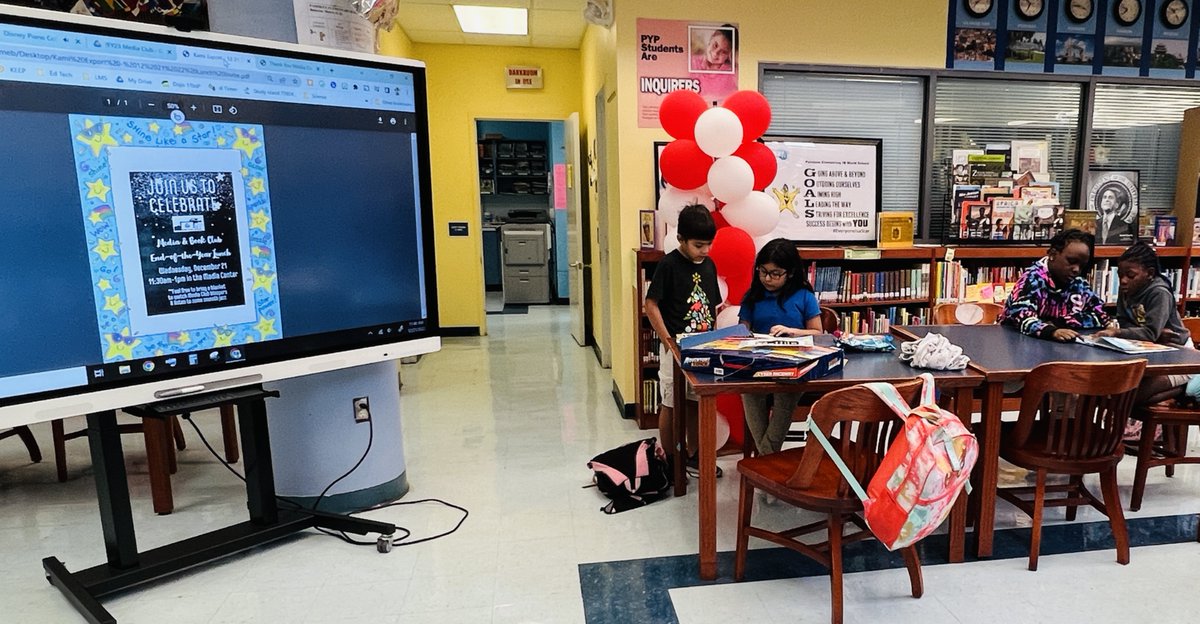 PahokeeELibrary's tweet image. Had a great end-of-year lunch to celebrate the awesome work of my @PahokeeEL_Stars Media & Book Club members (who also got a chance to read with one of my 2nd-grade classes)
#lovemylibrarypbcsd @LibraryCurrent
@emapbc
@ssunshne
@GladesRegion
@Lawandae3
@AP_LaToyaRigsby