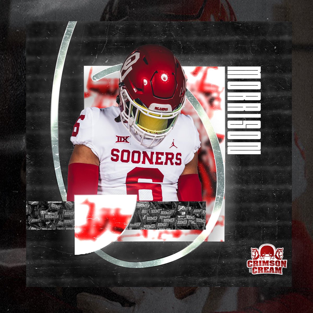 Trey Morrison (@trey_morrison23) on Twitter photo Let's bowl Sooner Nation! One more time. Together as One. Boomer! ☝️🏈 <a href="/CrimsonCreamNIL/">Crimson & Cream</a> <a href="/OU_Football/">Oklahoma Football</a> Let's bowl Sooner Nation! One more time. Together as One. Boomer! ☝️🏈 <a href="/CrimsonCreamNIL/">Crimson & Cream</a> <a href="/OU_Football/">Oklahoma Football</a>