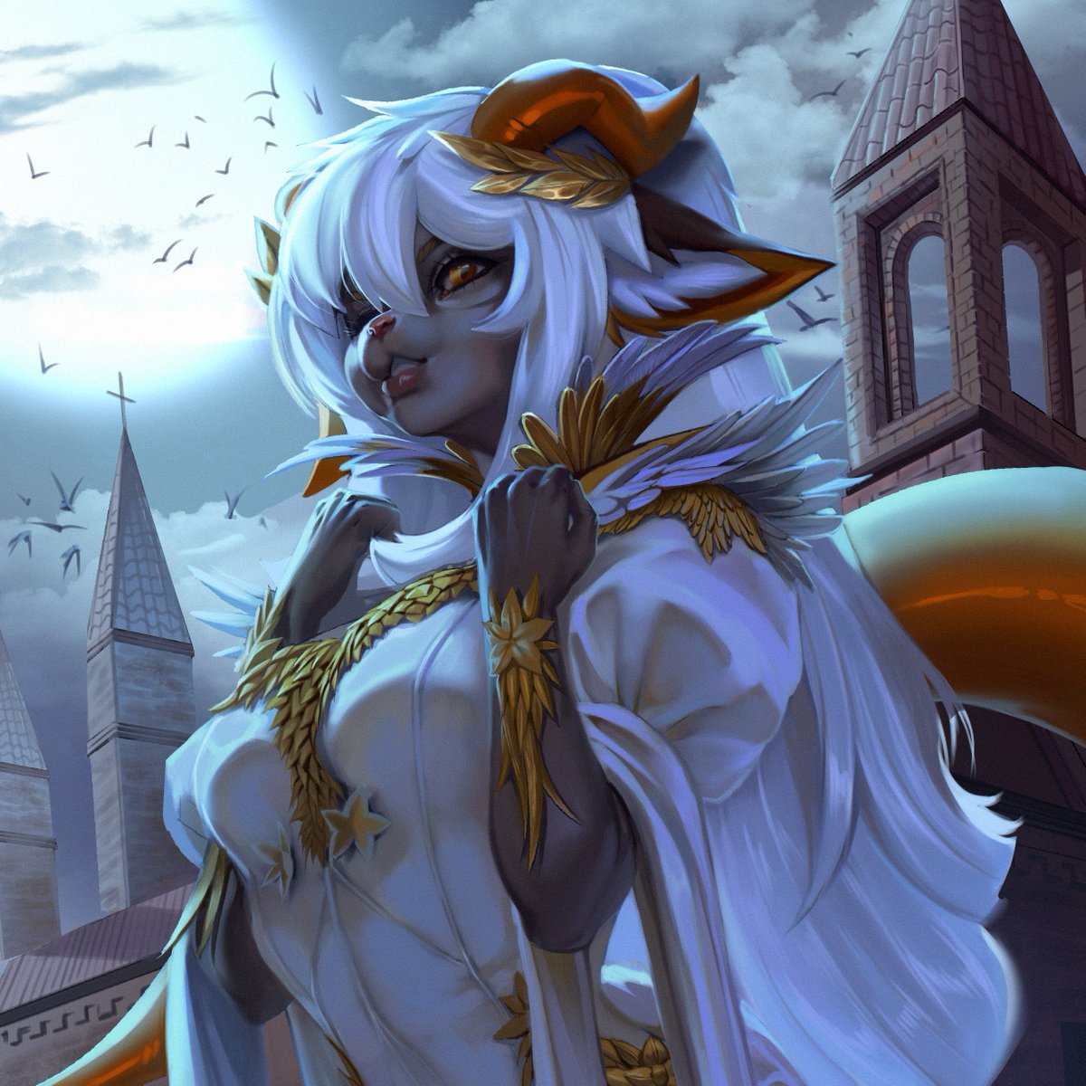 vronyakat's tweet photo. Oh wow! What's that? Christmas magic???
🎅CHRISTMAS ART RAFFLE!!!🎅
🎄must be following me
🎄 must retweet
🎄 and finally - leave a  comment
I will be picking 1 winner on December 25, this person will get one free halfbody drawing with bg. Thank you and - good luck! https://t.co/eG71beR3Ki