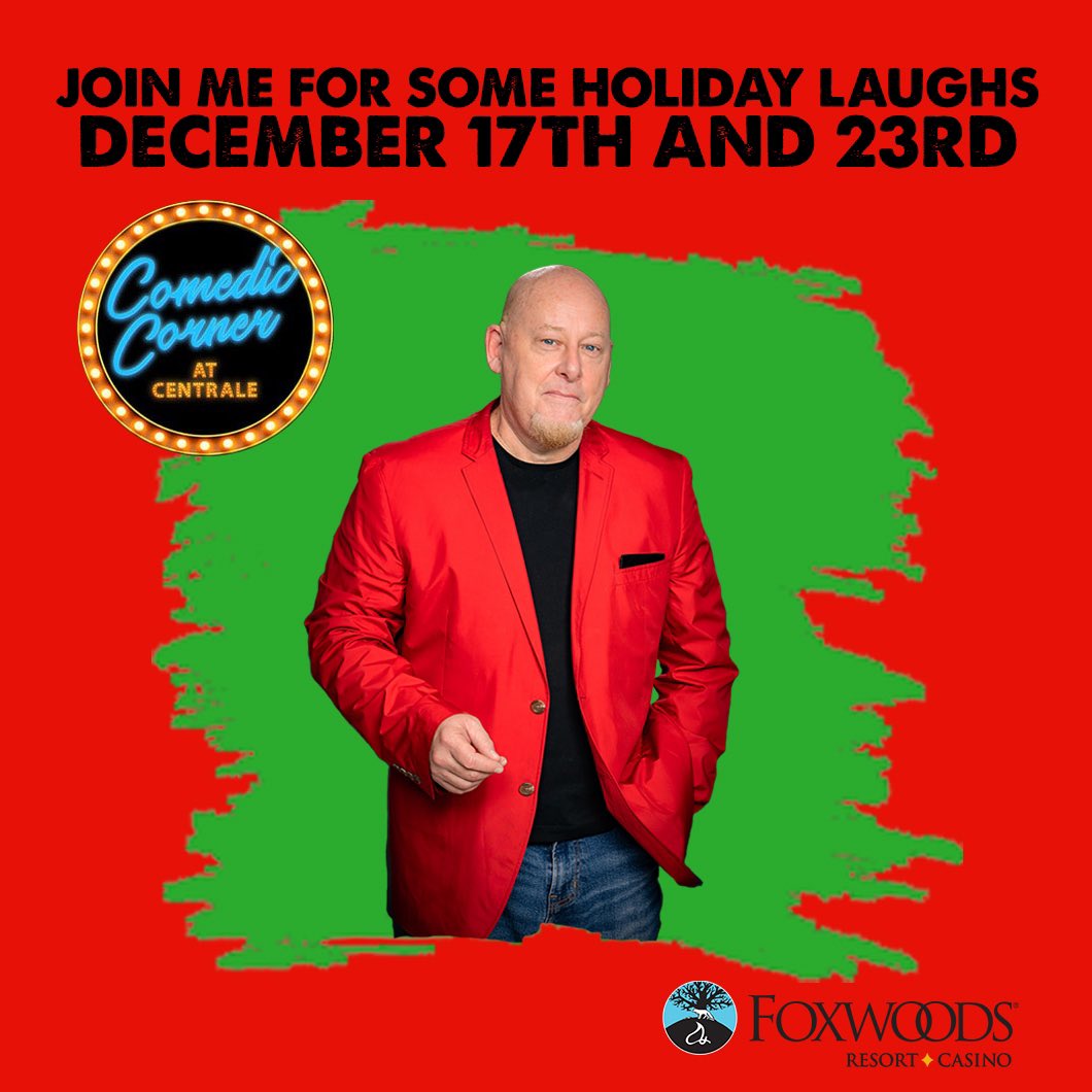 boozecoma's tweet photo. I can’t think of a better holiday idea than a comedy show at a casino!

Actually, I thought of a bunch while I was typing this tweet. 

Come to the show! https://t.co/1SEKWDubkT