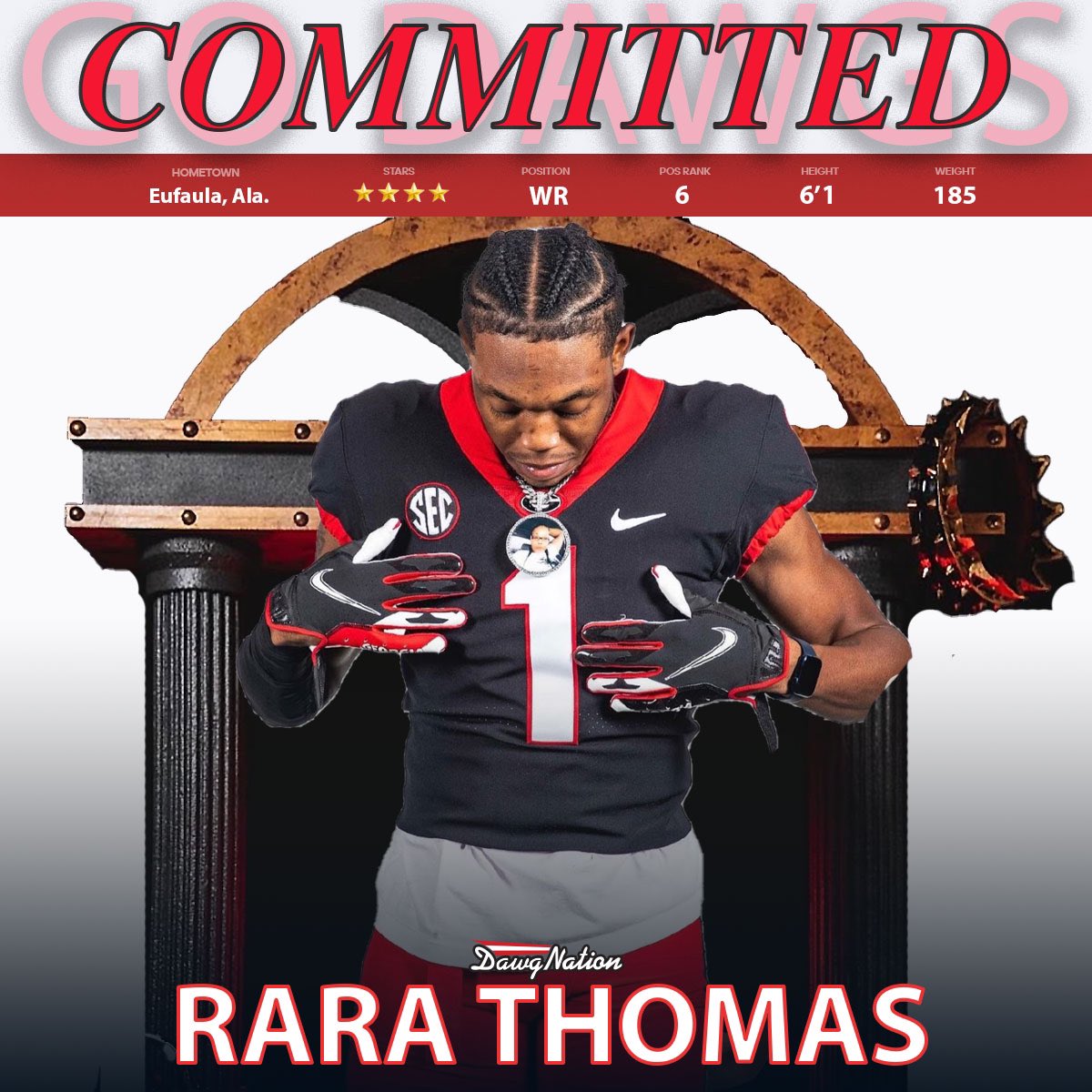 BREAKING: Georgia lands Mississippi State receiver RaRa Thomas