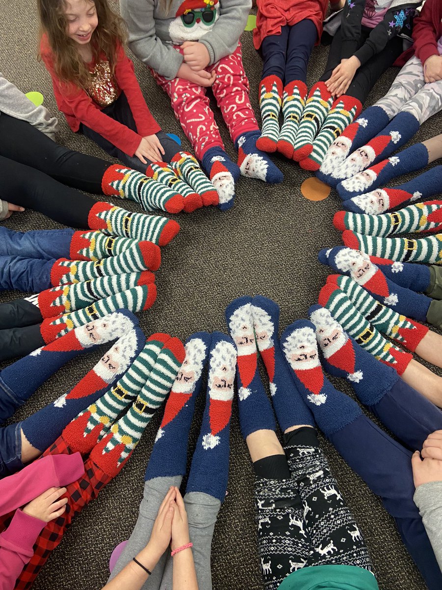 Merry Christmas to my wonderful students!  Xmas socks and books for the win!!🎄❤️🍎 #lockespride